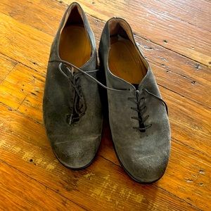 Hopp Studios Oxfords in Deep Dark Green